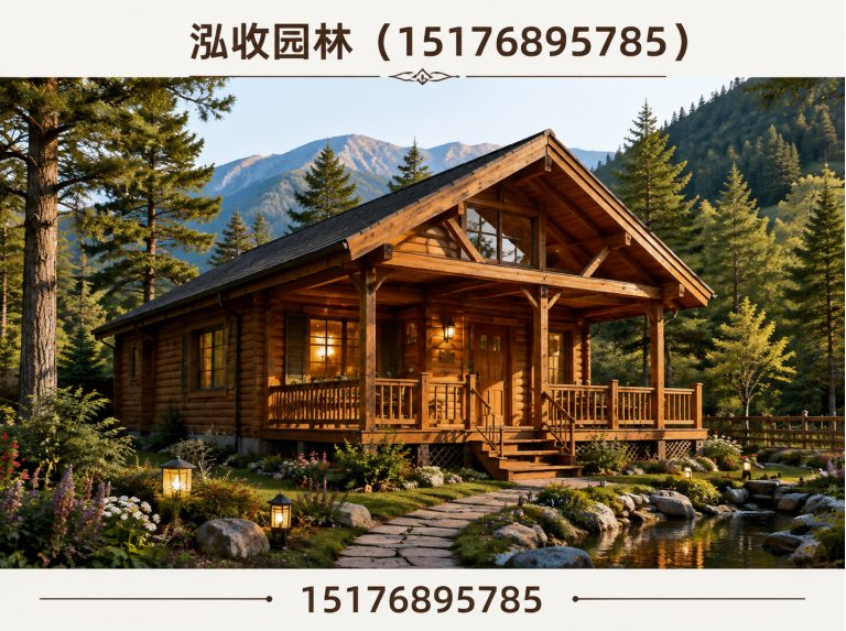 西安京津冀防腐木工程展示图